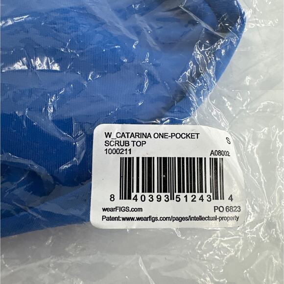 Figs Catarina One-Pocket Scrub Top Size S - Picture 3 of 9